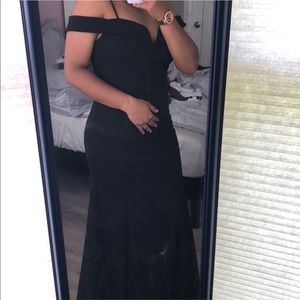 Black prom dress
